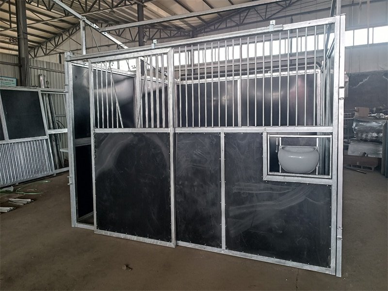 Durable portable stables designed for Australian agricultural use