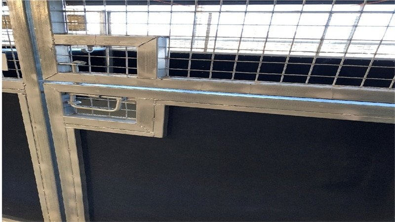 Durable portable stables designed for Australian climate