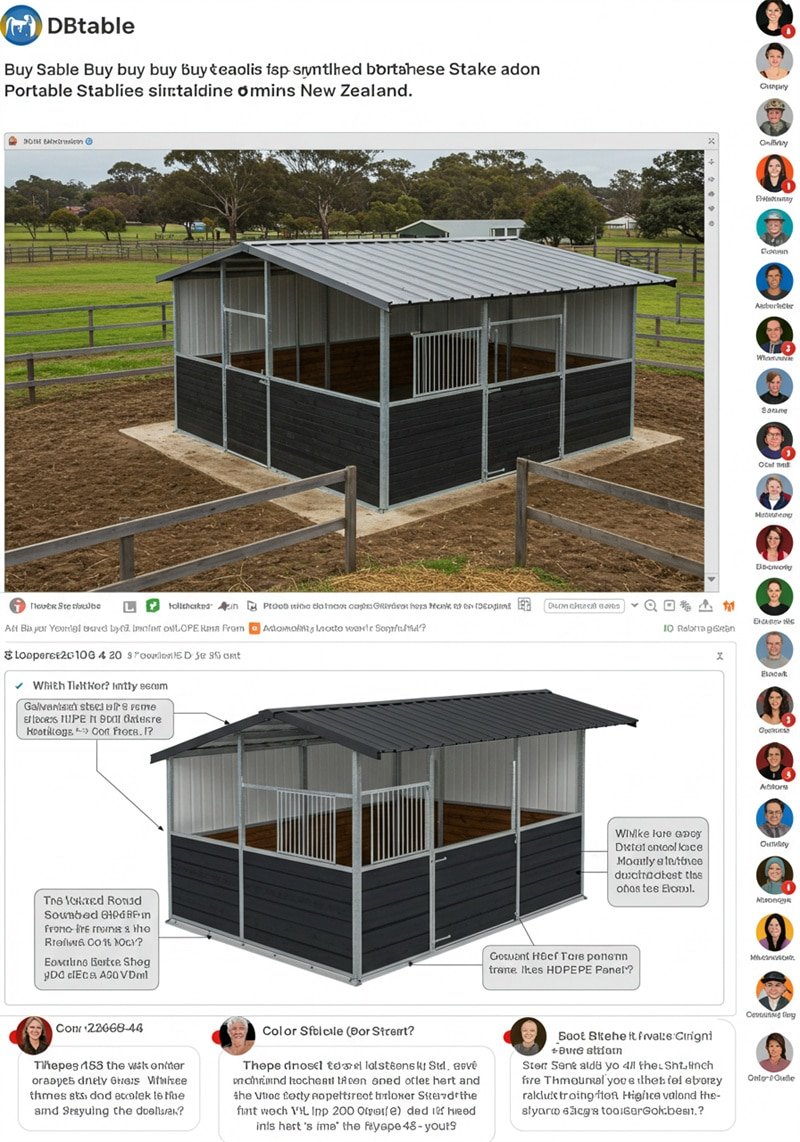 EU-style stables