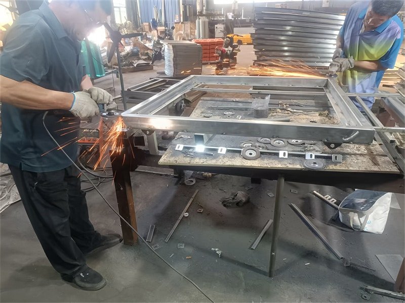 Construction process of a durable horse stable