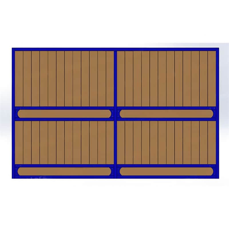 Various customizable horse stable styles for equestrian facilities