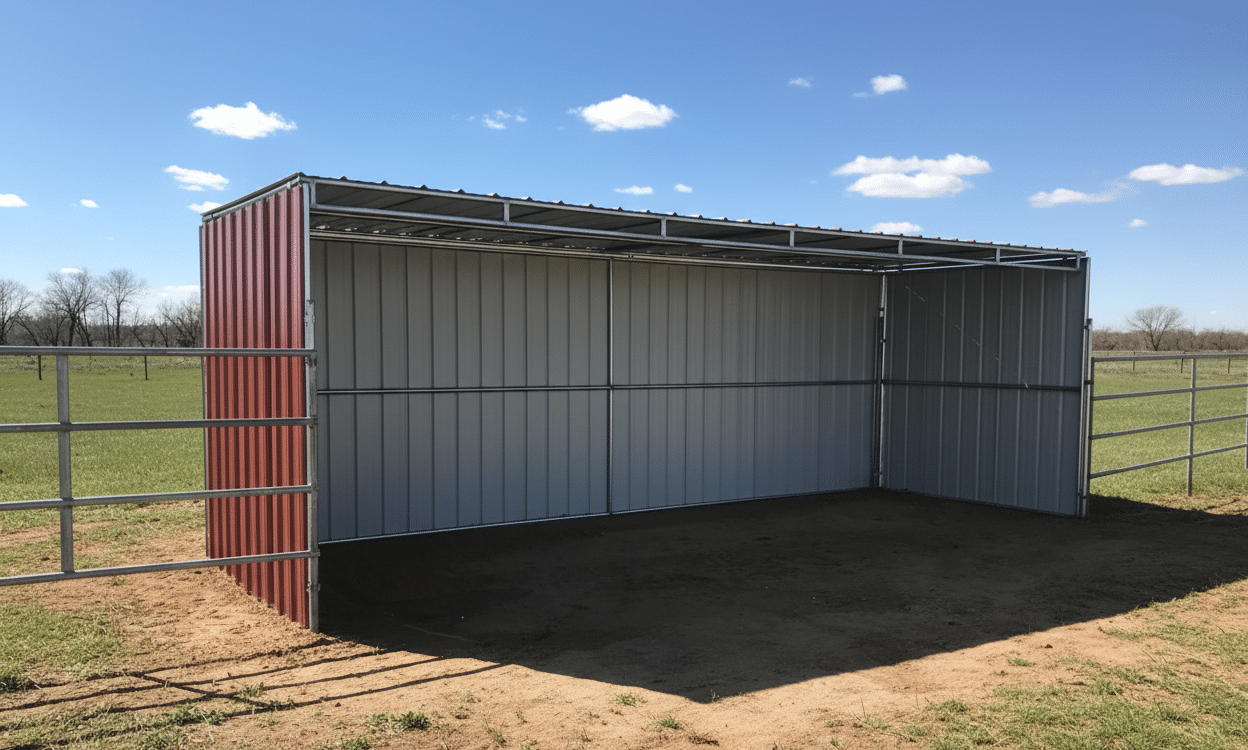 Best 3-Sided Horse Shelters (Run-in Sheds) for Your US Pasture