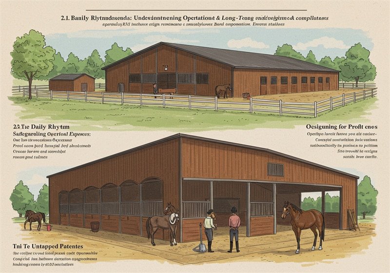 equine stables