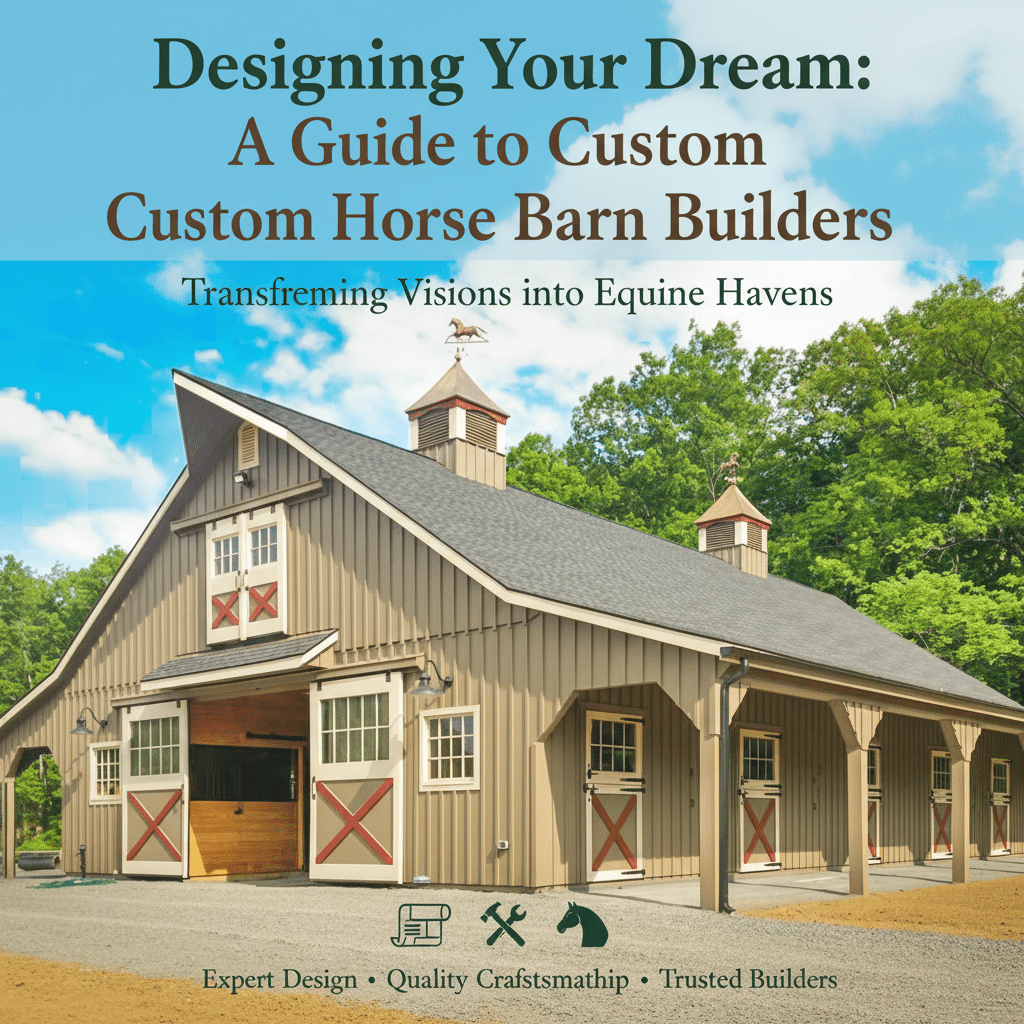 A Guide to Custom Horse Barn Builders