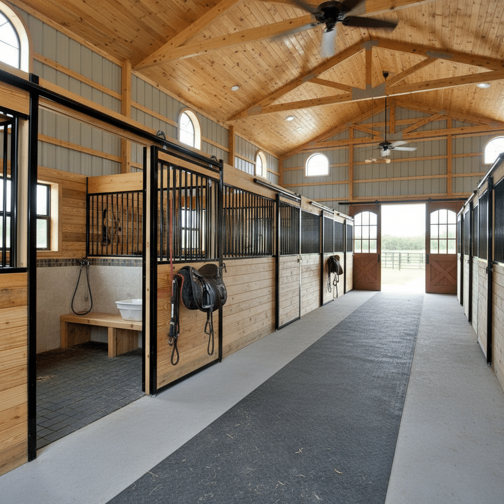 A Guide to Custom Horse Barn Builders