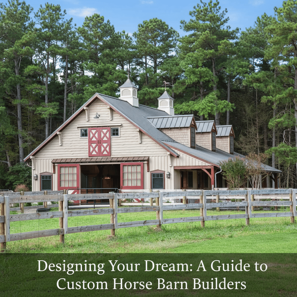 A Guide to Custom Horse Barn Builders