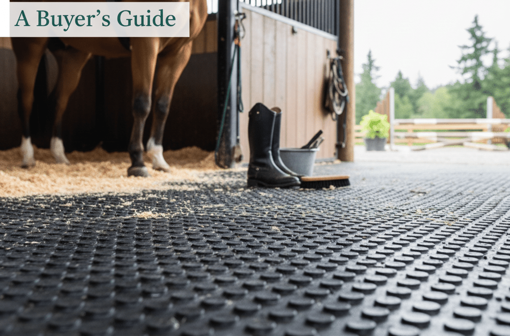 Choosing the Best Horse Stall Mats: A Buyer’s Guide