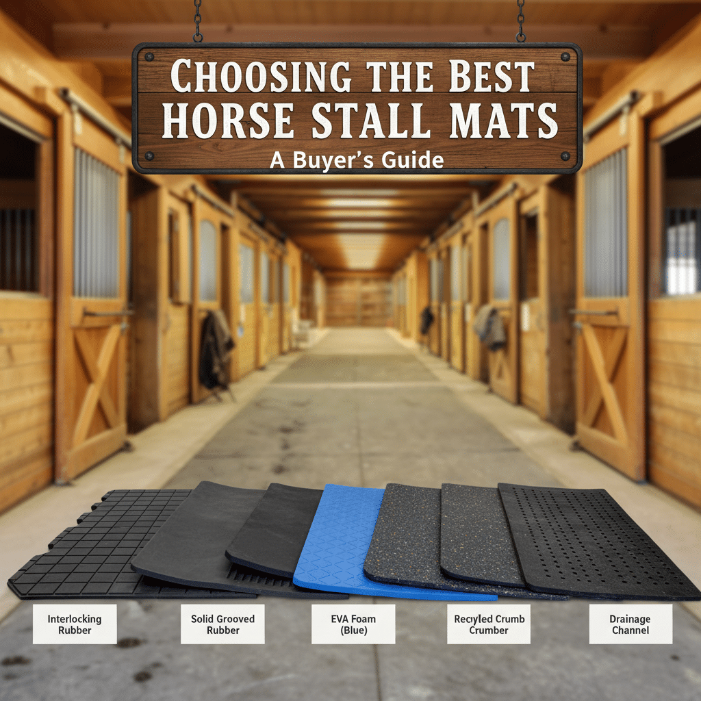 Choosing the Best Horse Stall Mats