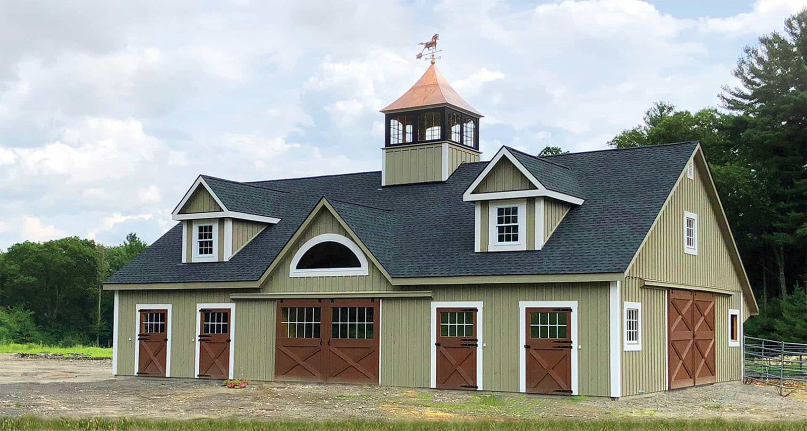Choosing the Best Roofing Material for Your Horse Stable