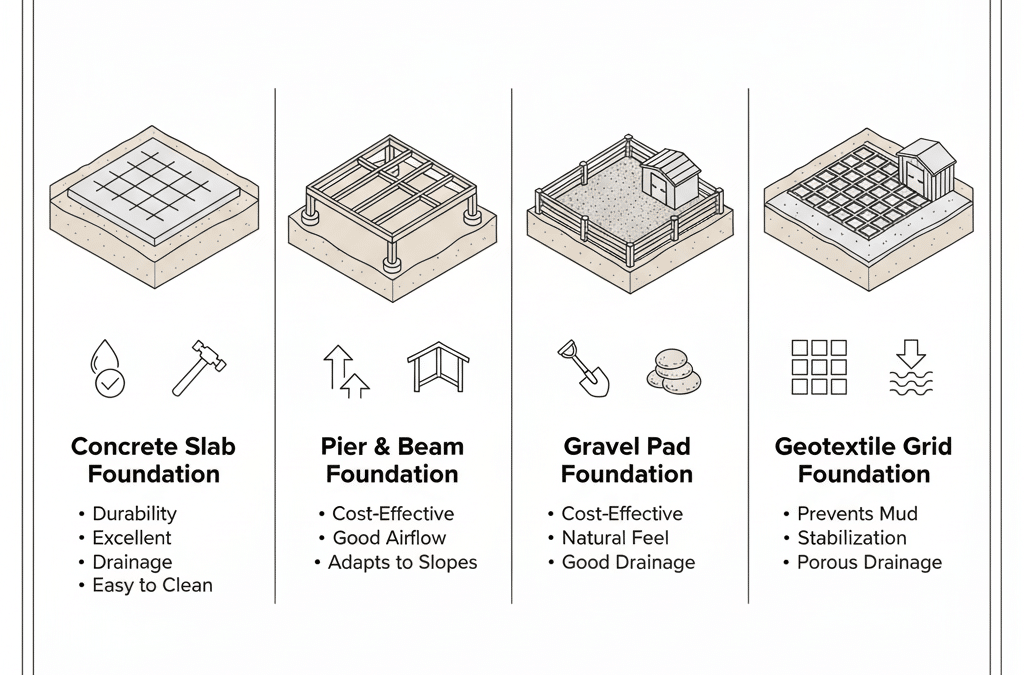 Choosing the Right Foundation for Your Horse Stable