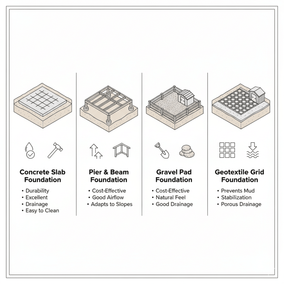 Choosing the Right Foundation for Your Horse Stable