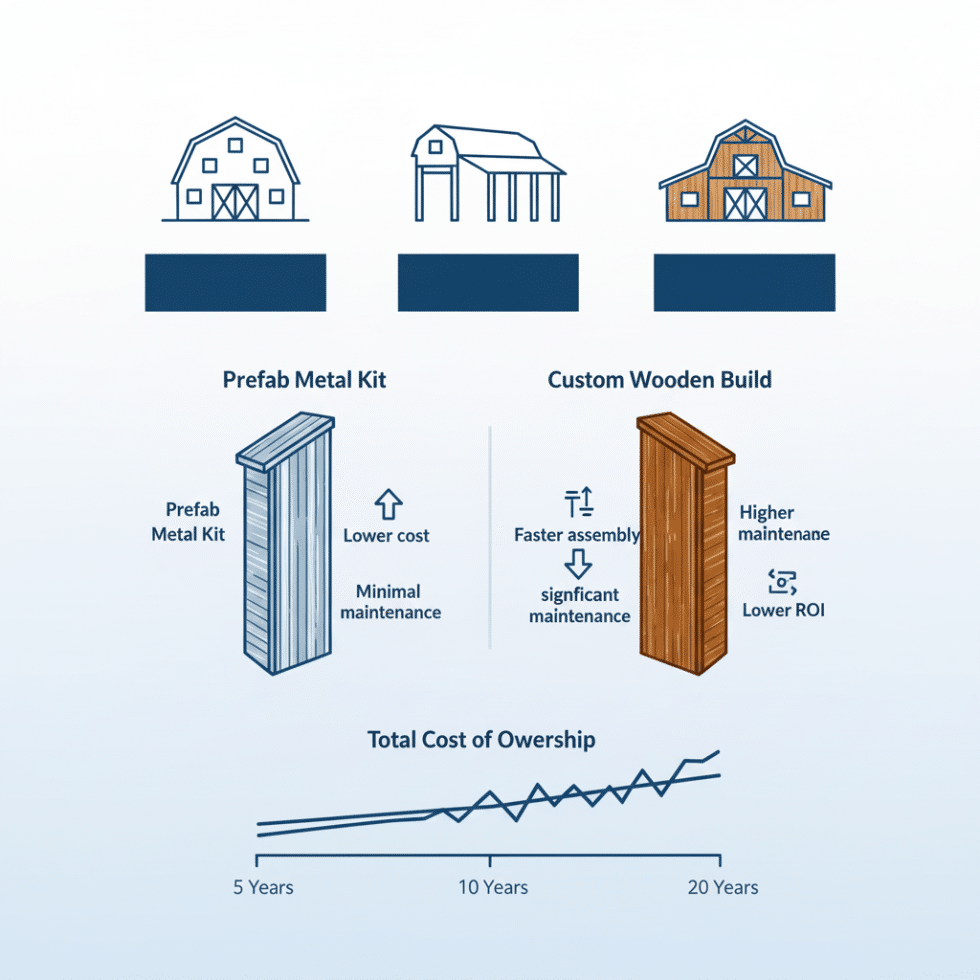 Cost to Build Horse Stables in 2026: Material & Labor Analysis