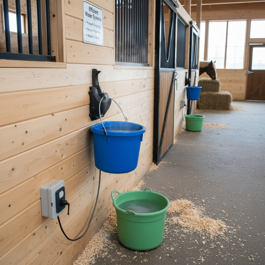 Designing Efficient Water Systems for Your Horse Stable