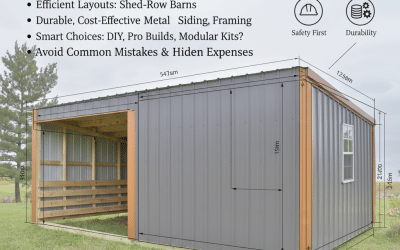 How to Build a Horse Stable Affordably