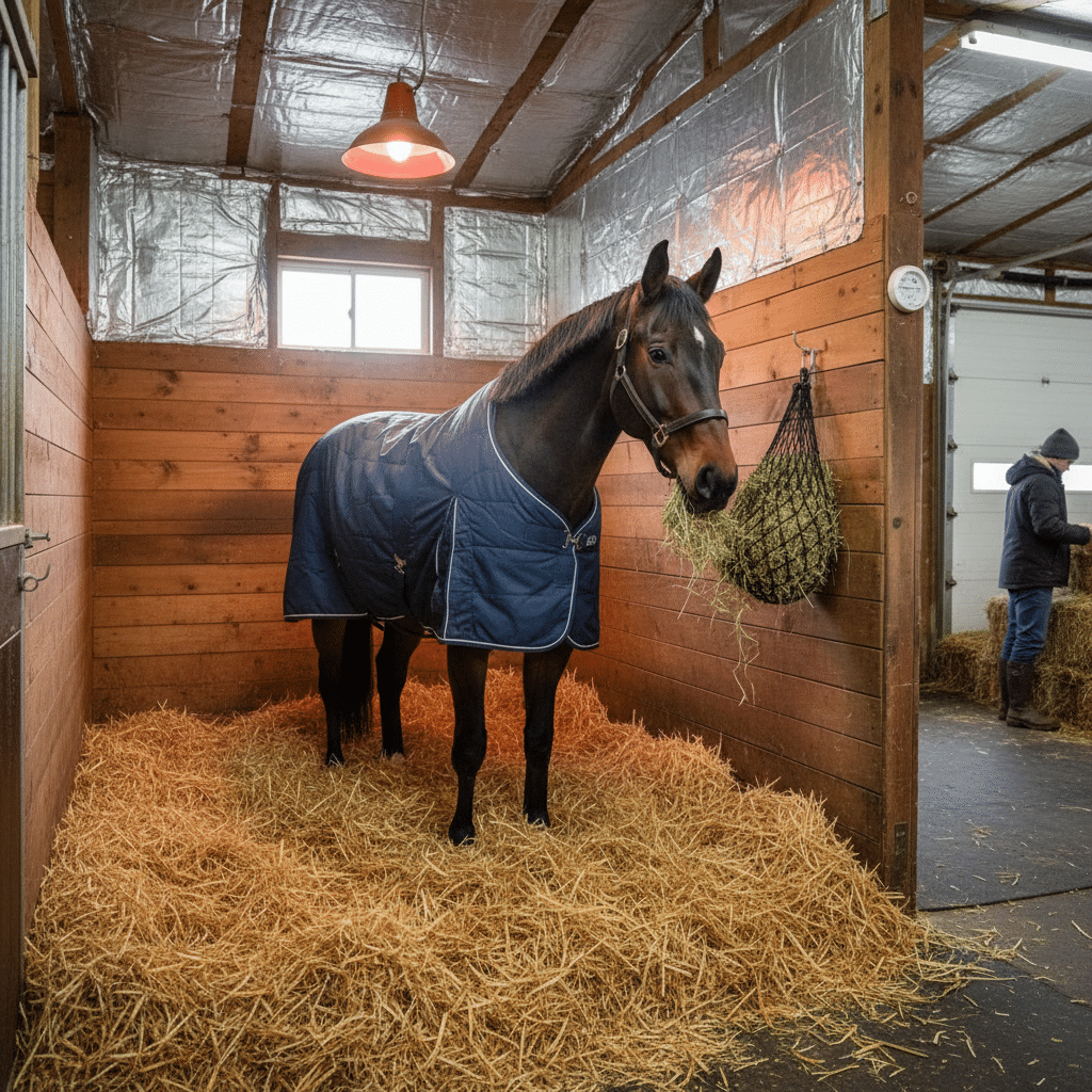 Insulating Your Horse Stable for Canadian Winters