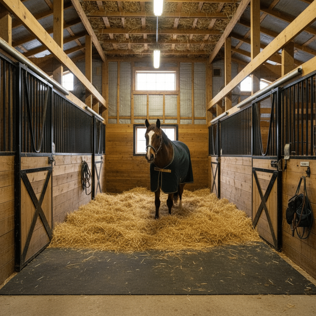 Insulating Your Horse Stable for Canadian Winters
