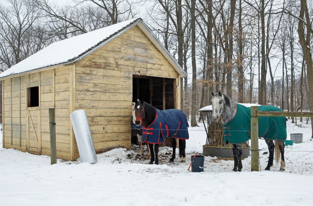Insulating Your Horse Stable for Canadian Winters