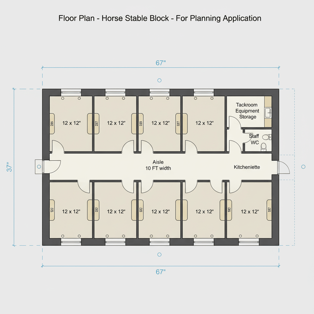 Navigating UK Planning Permission for Your Horse Stable Build