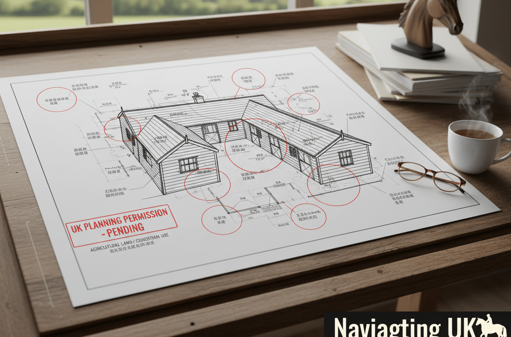 Navigating UK Planning Permission for Your Horse Stable Build