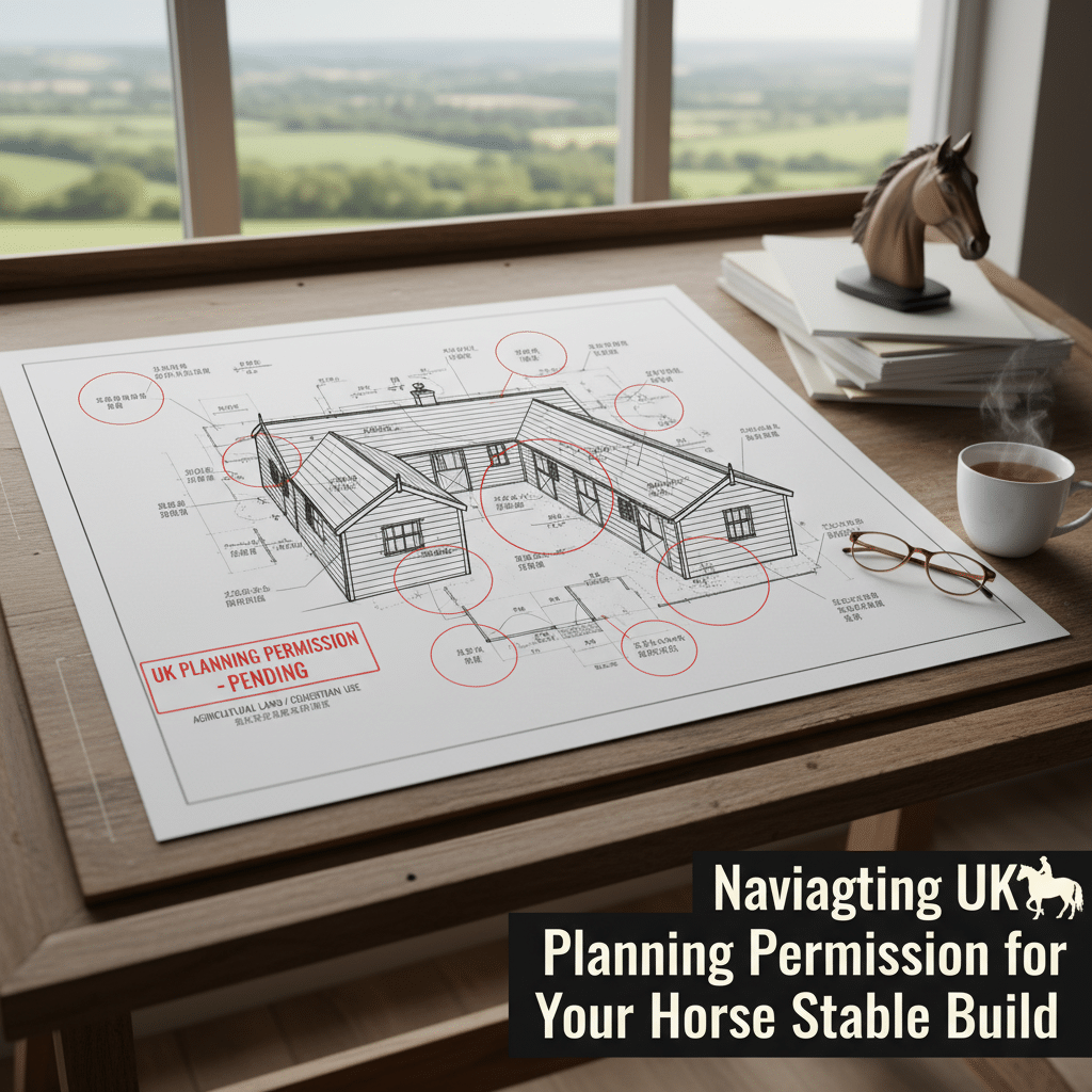 Navigating UK Planning Permission for Your Horse Stable Build