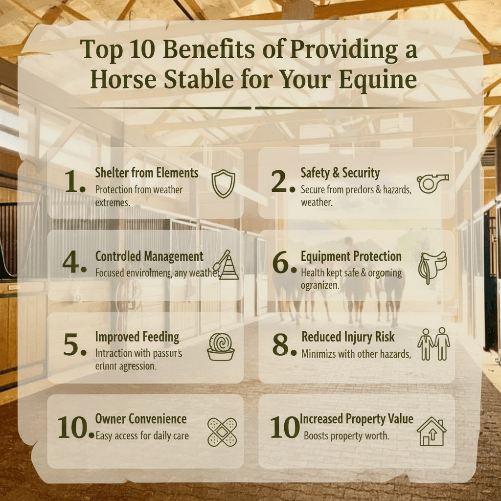 Providing a Horse Stable for Your Equine