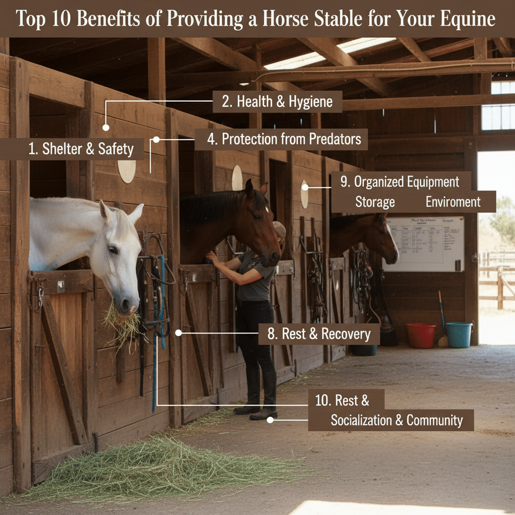 Providing a Horse Stable for Your Equine
