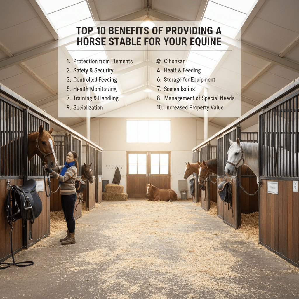 Providing a Horse Stable for Your Equine