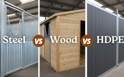 Steel vs. Wood vs. HDPE: The Definitive Stable Material Guide