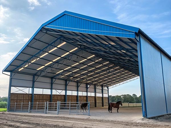 The Benefits of Steel Frame Horse Stable Construction