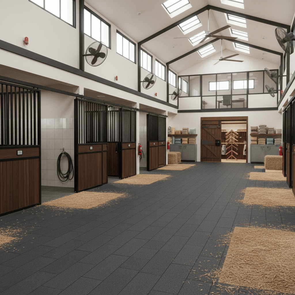 Top 10 Design Ideas for Indoor Horse Stable Complexes