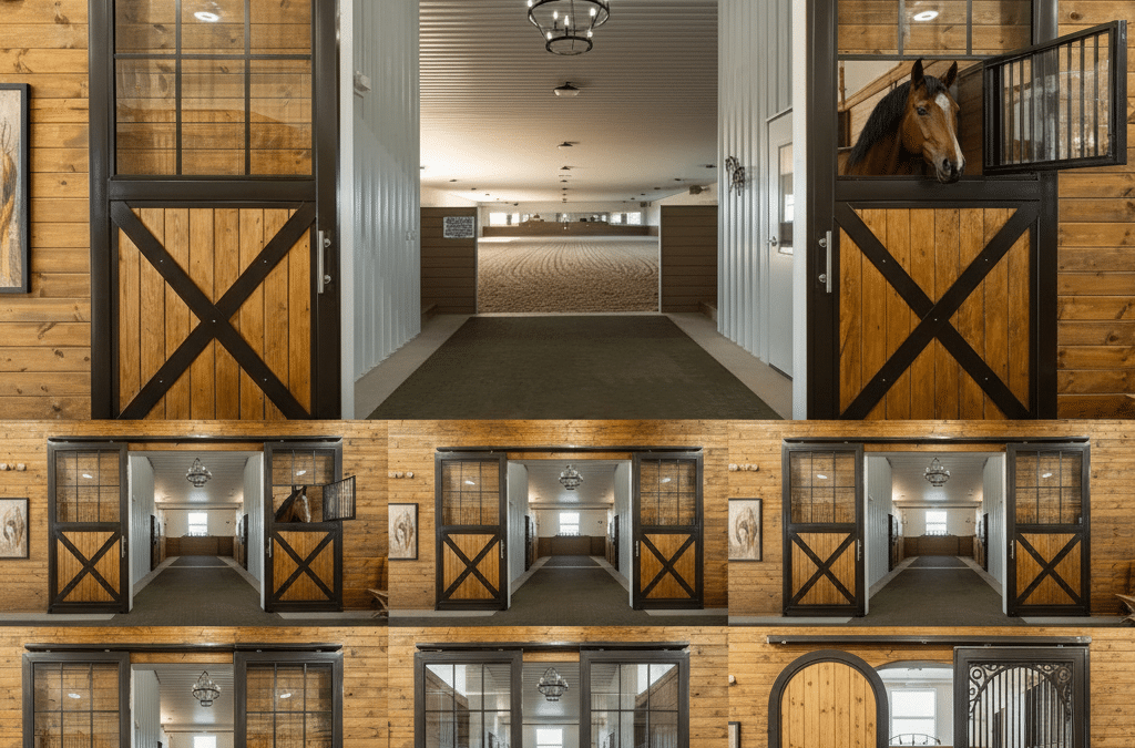 Top 10 Horse Stable Door Designs (Dutch Doors, Sliding Doors)