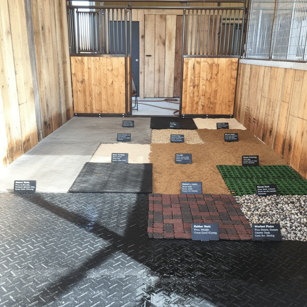Top 10 Horse Stable Flooring Options (Pros & Cons)