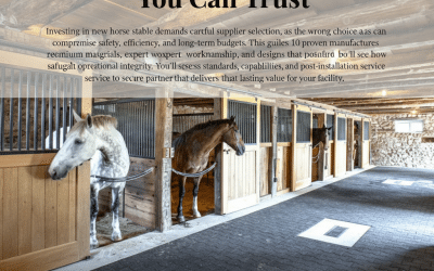 Top 10 Horse Stable Manufacturers You Can Trust