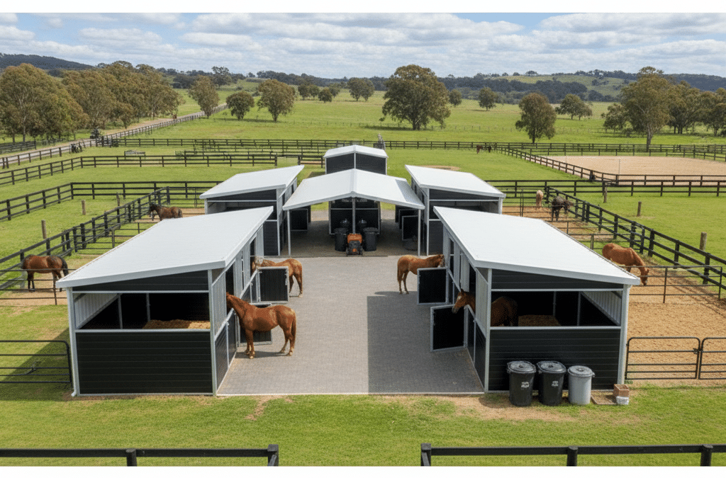 DIY Horse Stable Kits Australia: Hot-Dip vs Pre-Galvanized