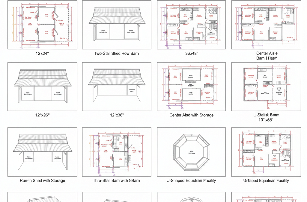 Top 10 Horse Stable Plans & Blueprints (Free & Paid)