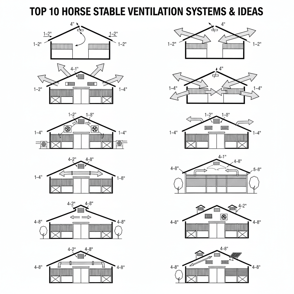 Top 10 Horse Stable Ventilation Systems & Ideas