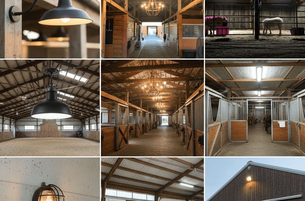 Top 10 Lighting Fixtures for a Safe & Bright Horse Stable