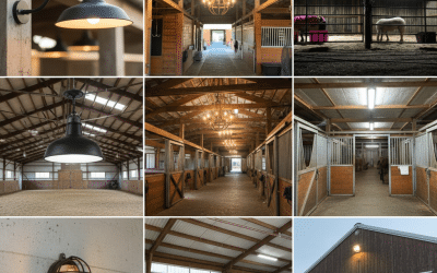 Top 10 Lighting Fixtures for a Safe & Bright Horse Stable