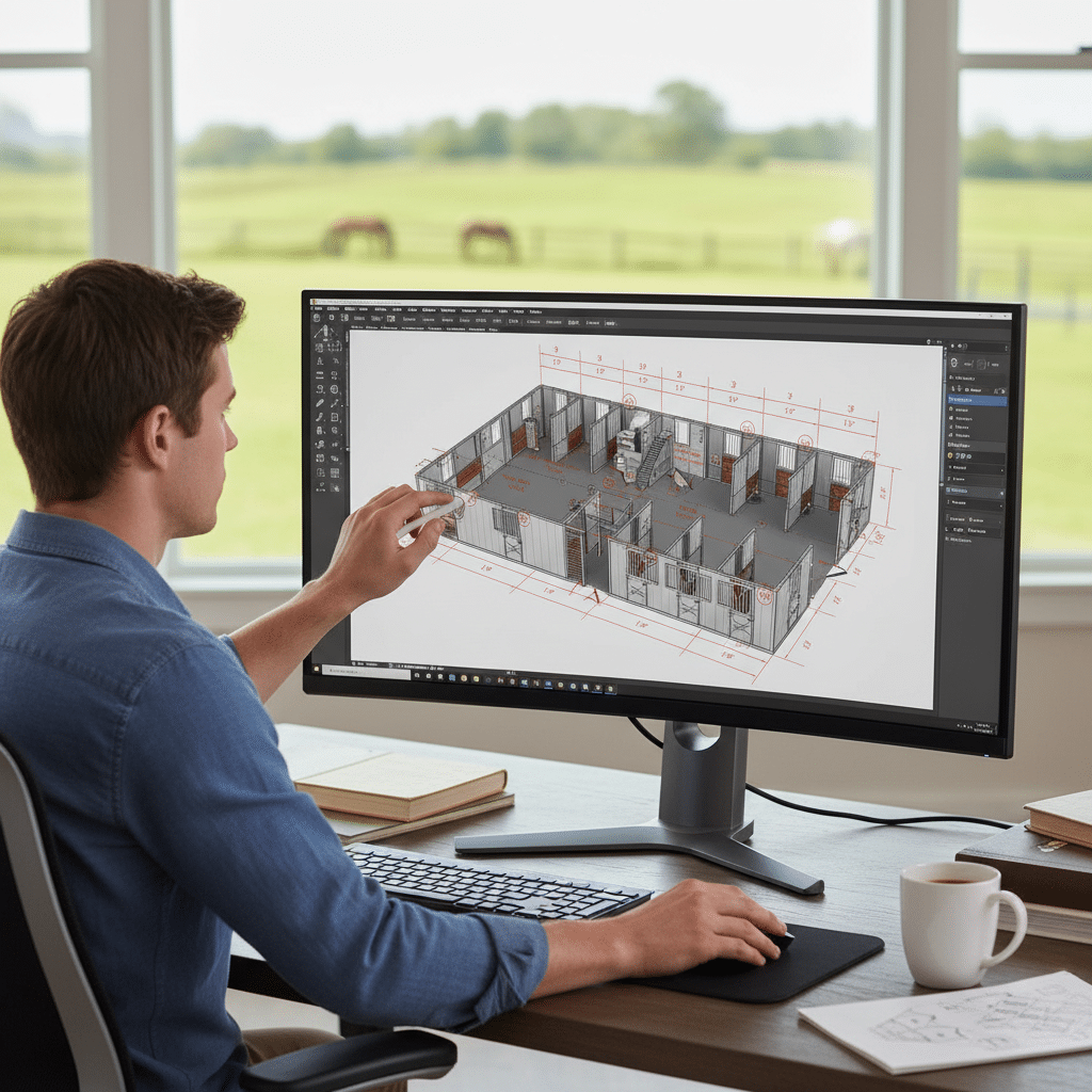 Using Software to Design Your Dream Horse Stable Layout