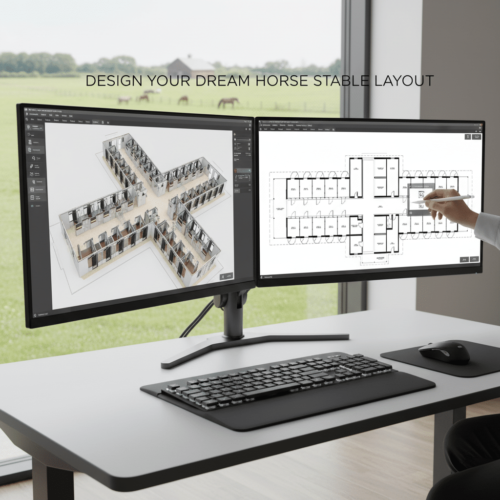 Using Software to Design Your Dream Horse Stable Layout