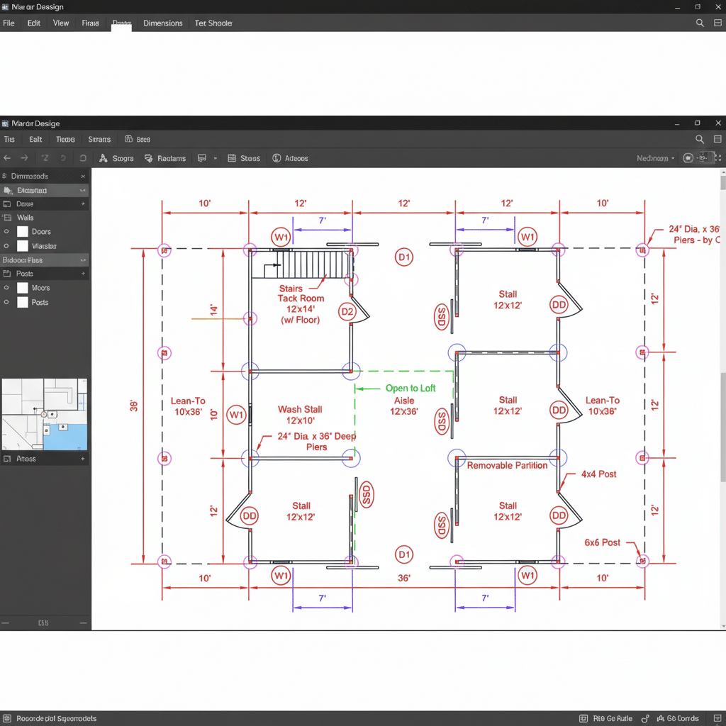 Using Software to Design Your Dream Horse Stable Layout