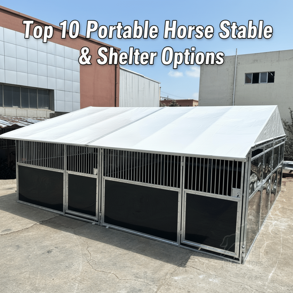 Top 10 Portable Horse Stable & Shelter Options