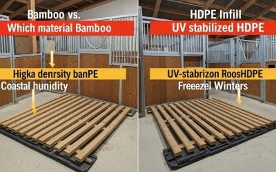 Bamboo vs. HDPE Infill: Which Material is Best for Your Climate?