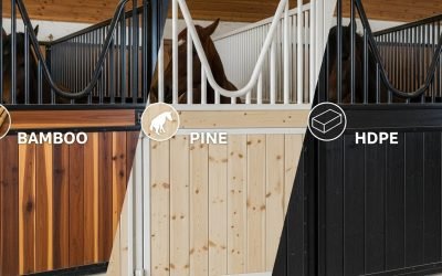 Bamboo vs. Pine vs. HDPE: Which Horse Stall Infill is Best?