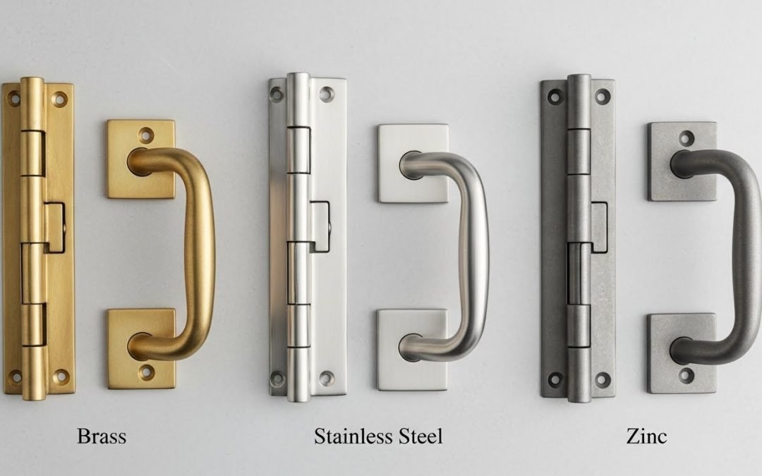 Brass vs. Stainless vs. Zinc: A Guide to Stall Hardware
