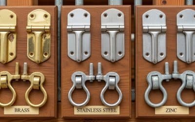 Brass vs. Stainless vs. Zinc: A Guide to Stall Hardware