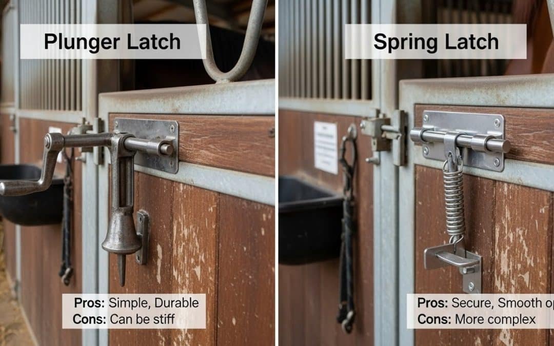 Plunger vs. Spring Latch: Choosing the Right Mechanism