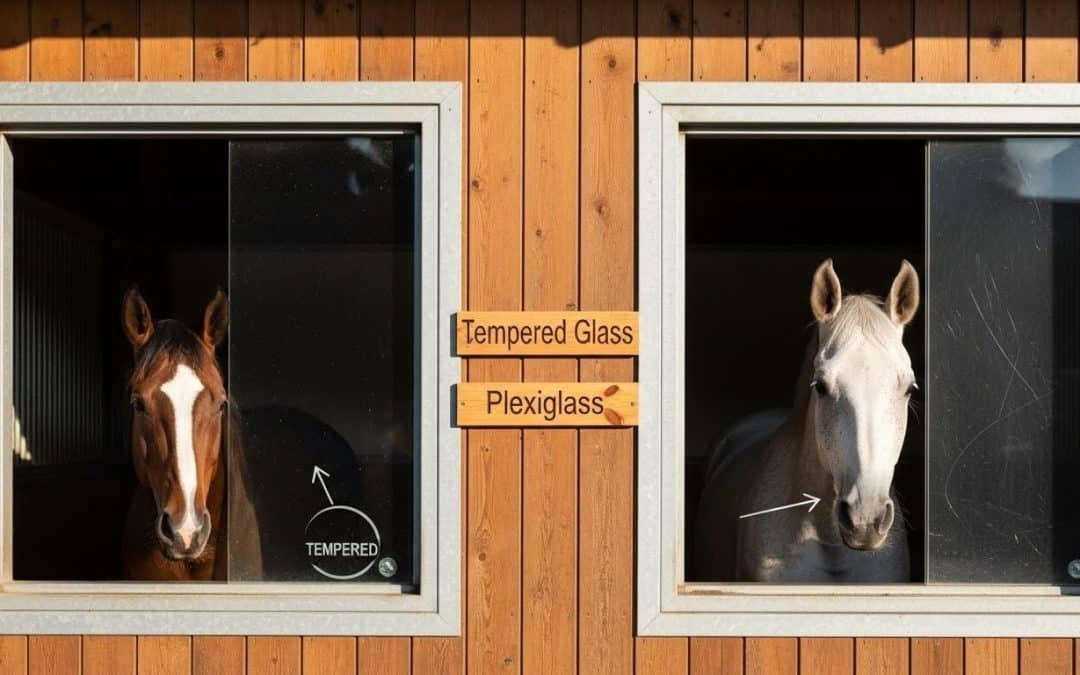 Tempered Glass vs. Plexiglass: Safe Windows for Barns