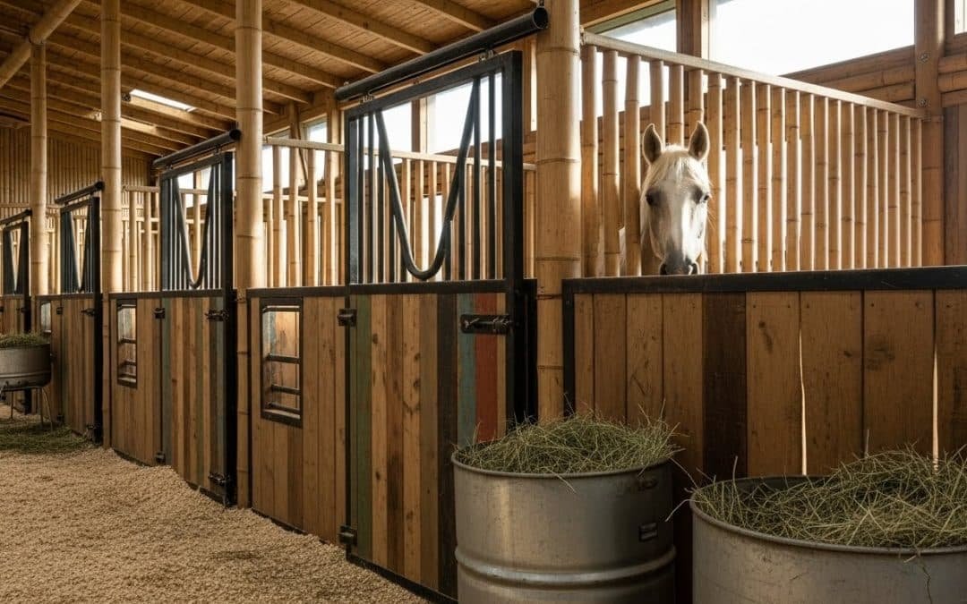 The Rise of “Green” Stables: Bamboo and Recycled Materials