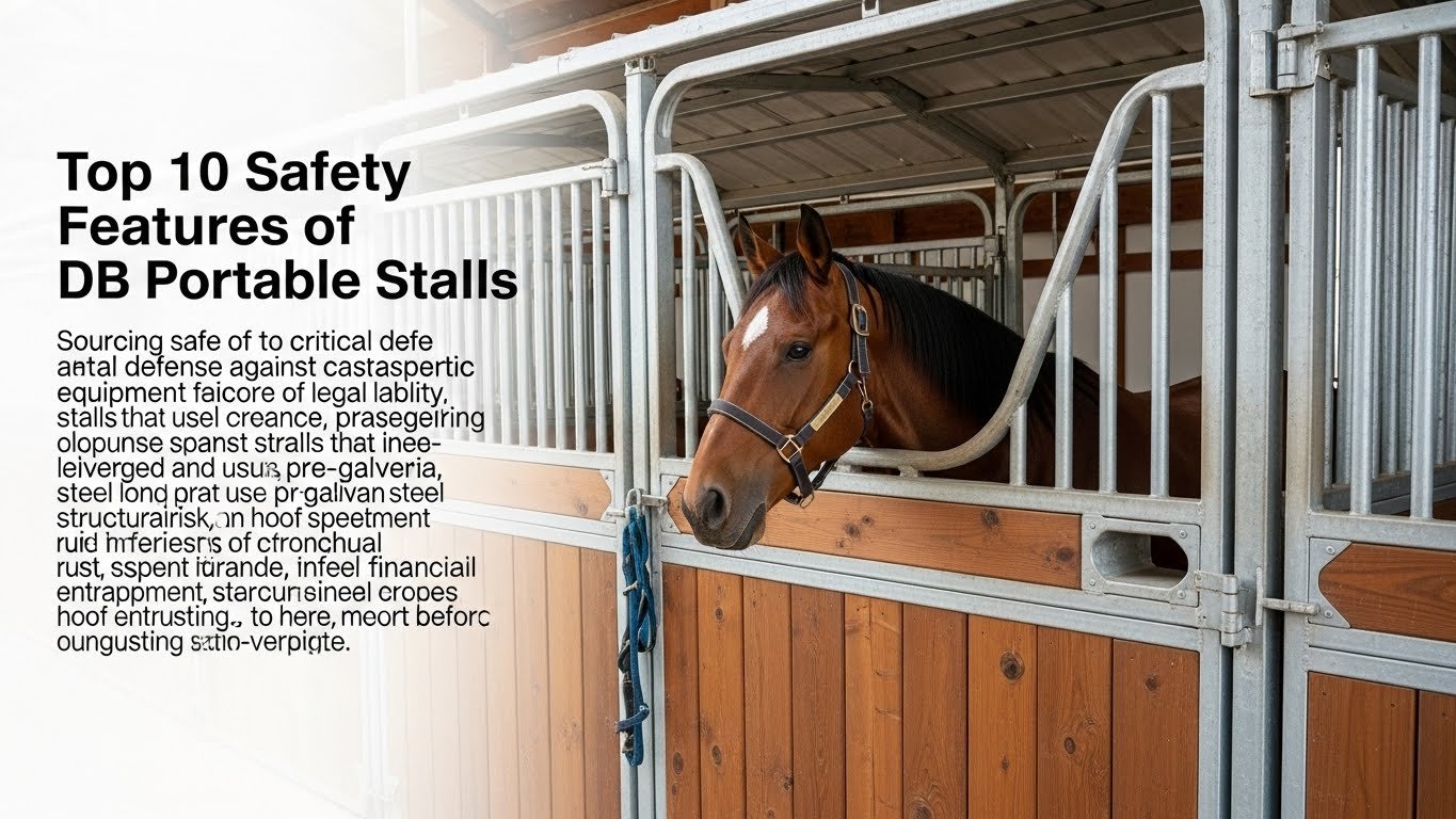 Top 10 Safety Features of DB Portable Stalls